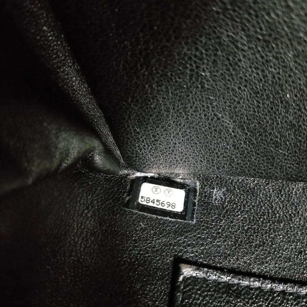 Chanel Black Leather Bag